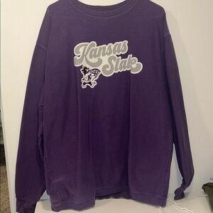 Kansas State Women's Purple Crew Neck Sweater